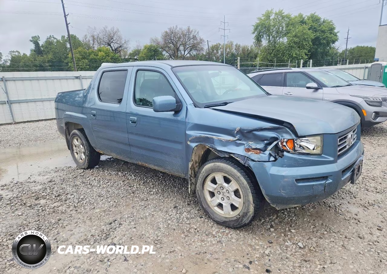 2008 Honda Ridgeline Rts VIN:2HJYK16458H531937 - 4