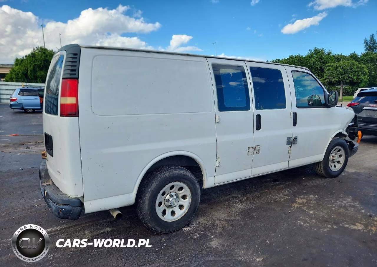 2013 Chevrolet Express 1500 Cargo Delivery Van VIN:1GCSGAFX9D1168010 - 3