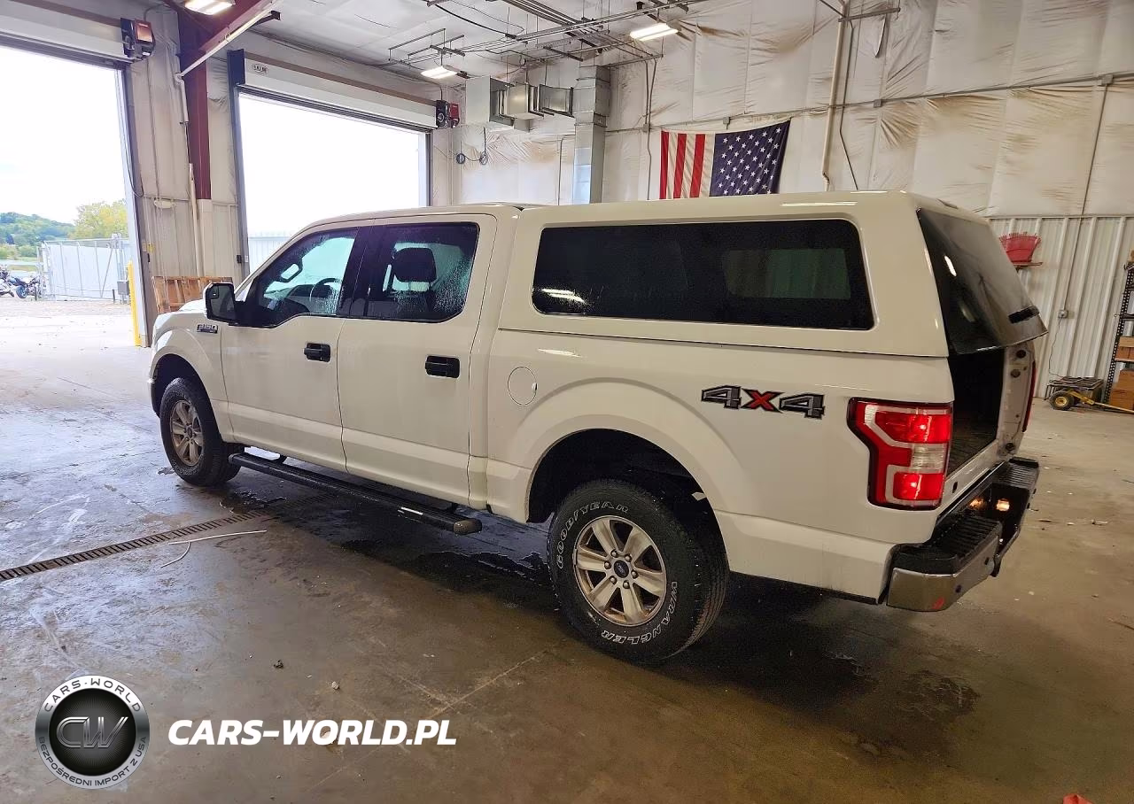 2018 Ford F150 Supercrew VIN:1FTEW1EG4JKD94589 - 2