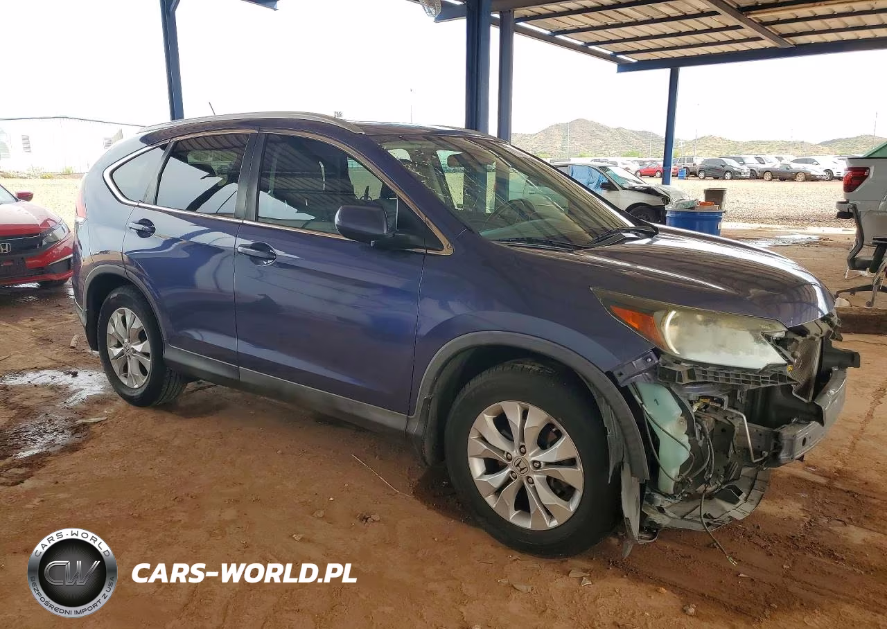 2013 Honda Cr-V Exl VIN:2HKRM3H70DH520268 - 4