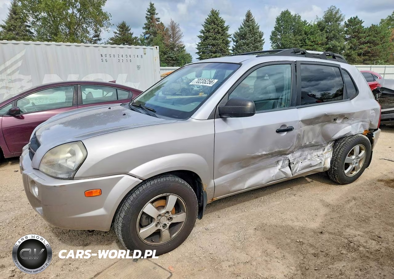 2006 Hyundai Tucson Gl VIN:KM8JM12B36U258085 - 1