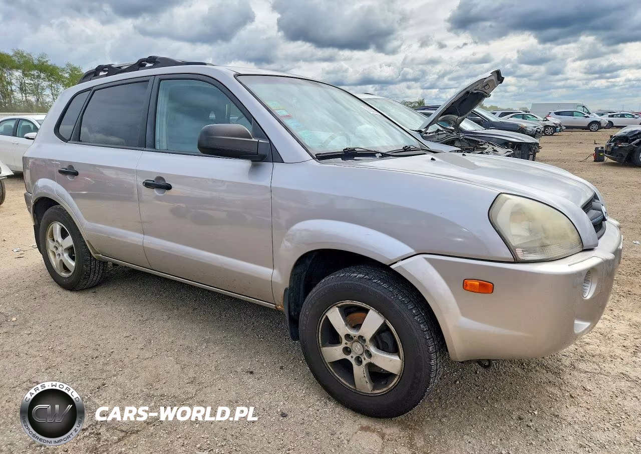 2006 Hyundai Tucson Gl VIN:KM8JM12B36U258085 - 4