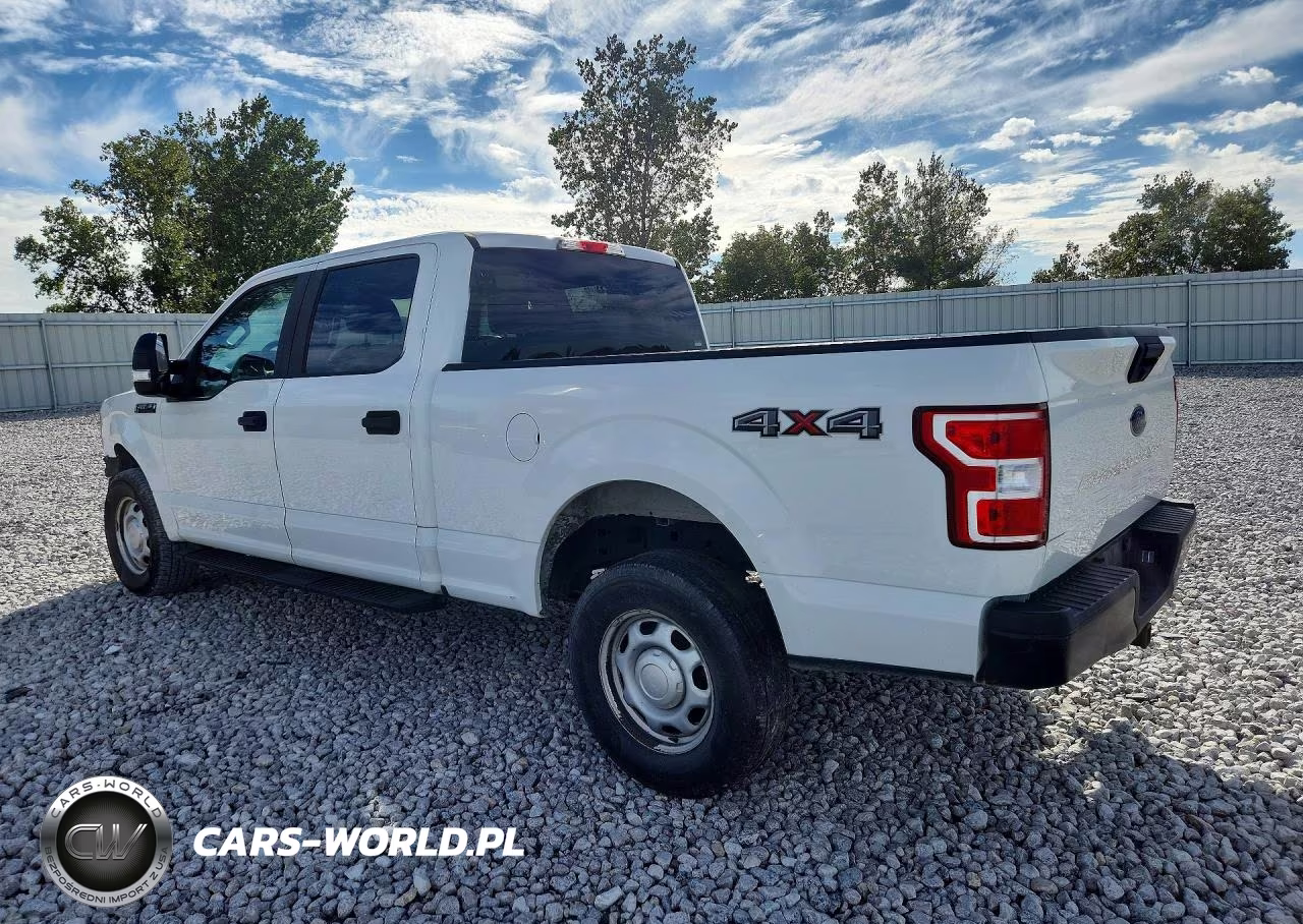 2019 Ford F150 Supercrew VIN:1FTFW1E50KFB20982 - 2