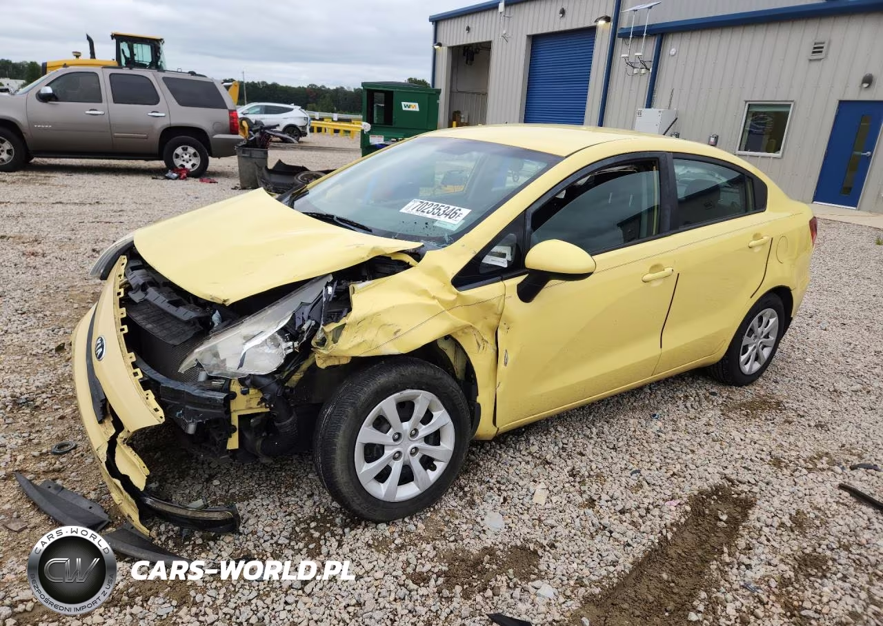 2016 Kia Rio Lx VIN:KNADM4A33G6664125 - 1