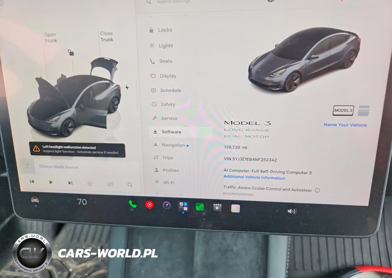 2022 Tesla Model 3 VIN:5YJ3E1EB4NF252342 - 9