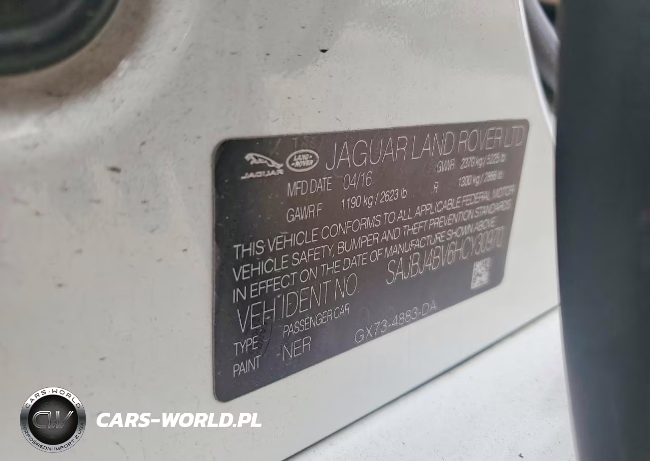 2017 Jaguar Xf Premium VIN:SAJBJ4BV6HCY30970 - 12