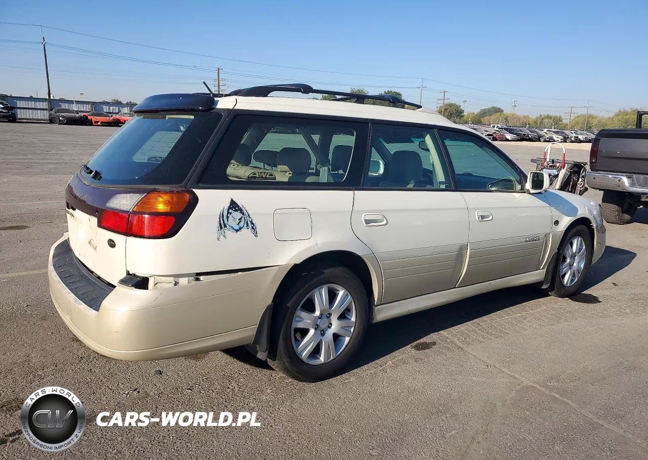 2004 Subaru Legacy Outback H6 3.0 Ll Bean VIN:4S3BH806947636627 - 3