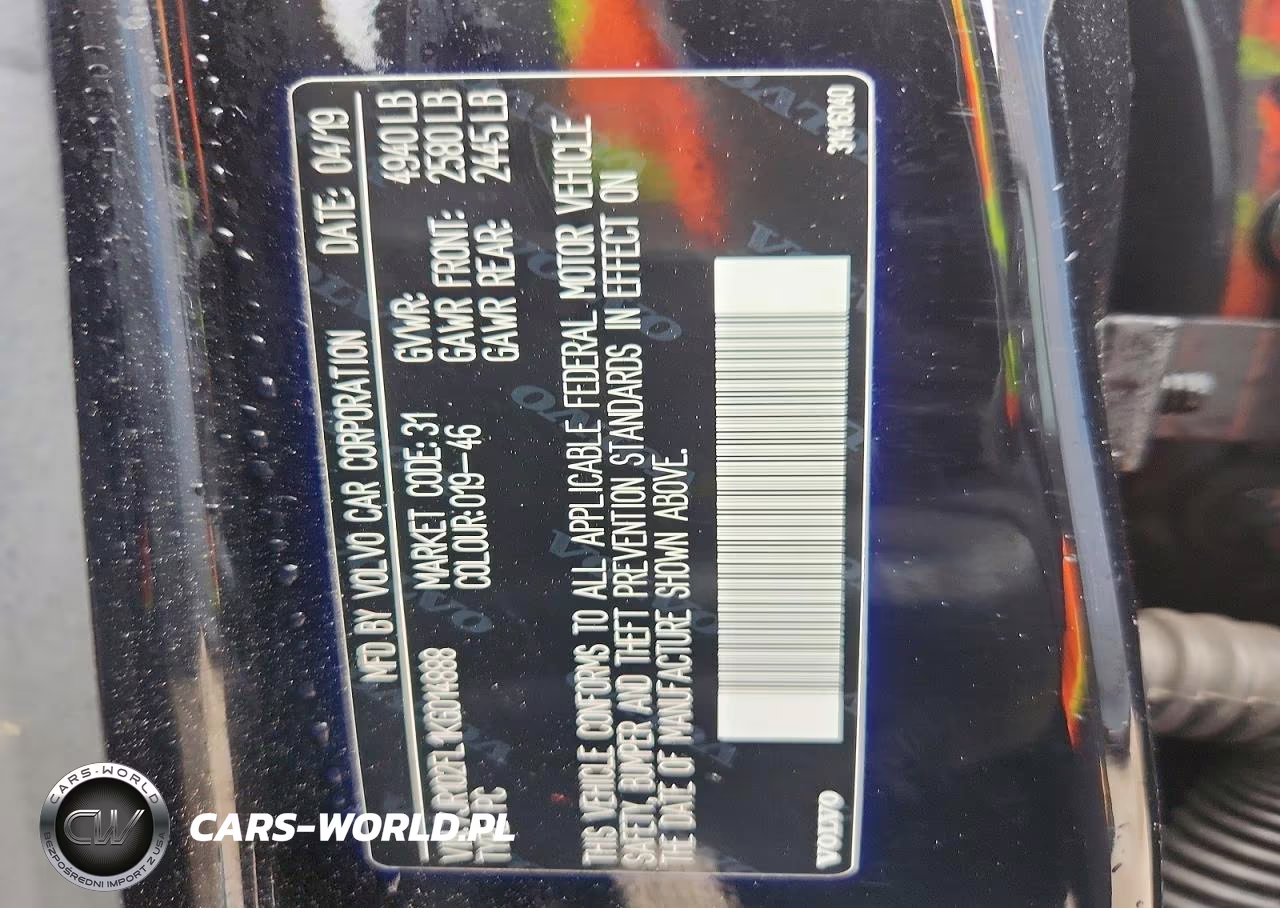 2019 Volvo S60 T5 Inscription VIN:7JR102FL1KG014888 - 13