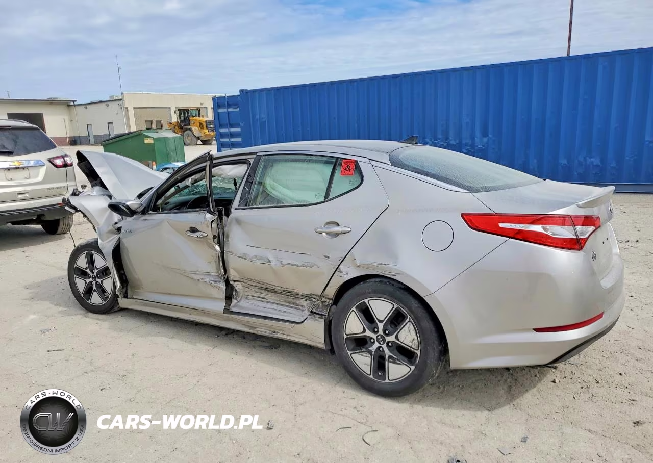 2013 Kia Optima Hybrid VIN:KNAGM4AD7D5046829 - 2