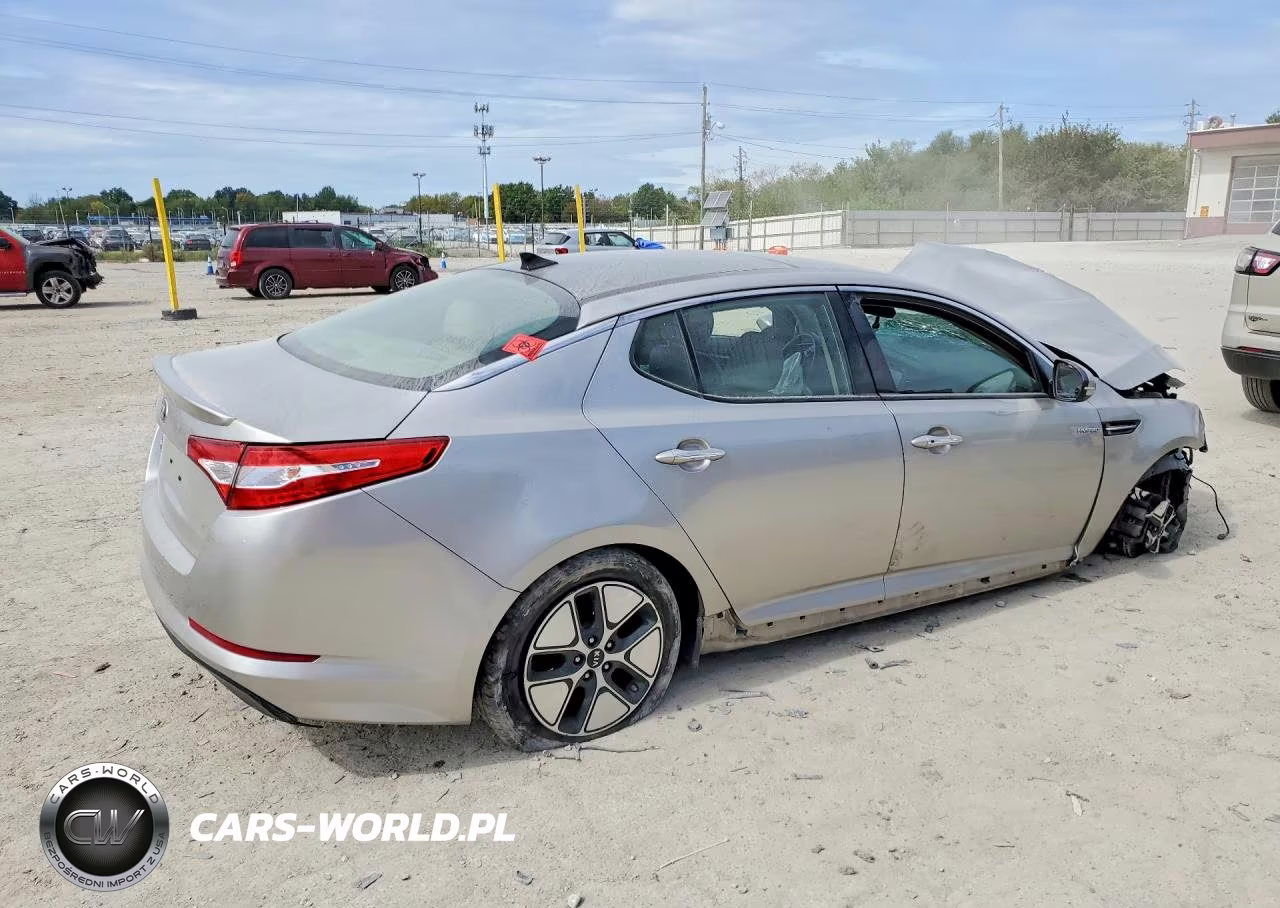 2013 Kia Optima Hybrid VIN:KNAGM4AD7D5046829 - 3
