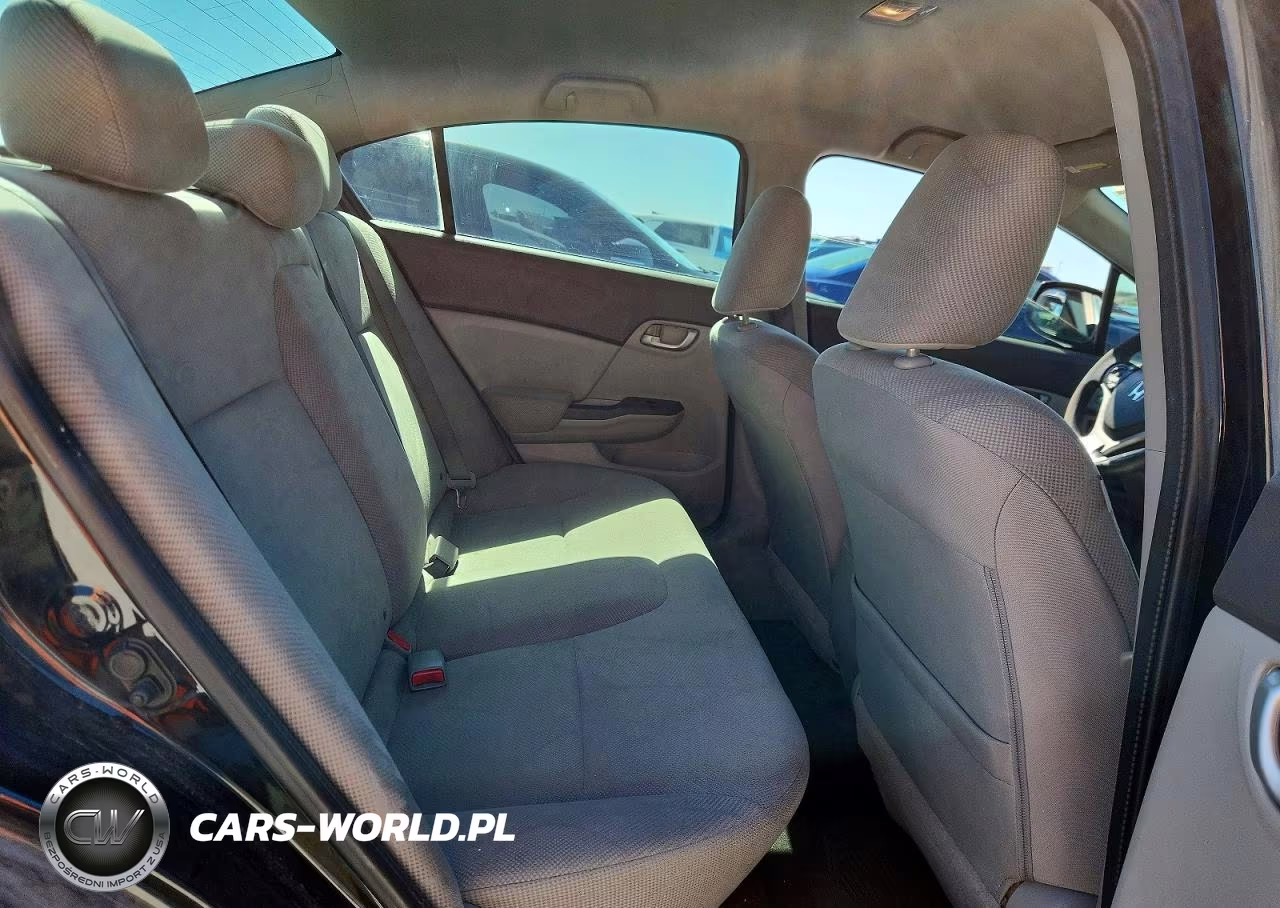 2012 Honda Civic Lx VIN:2HGFB2F50CH597350 - 10