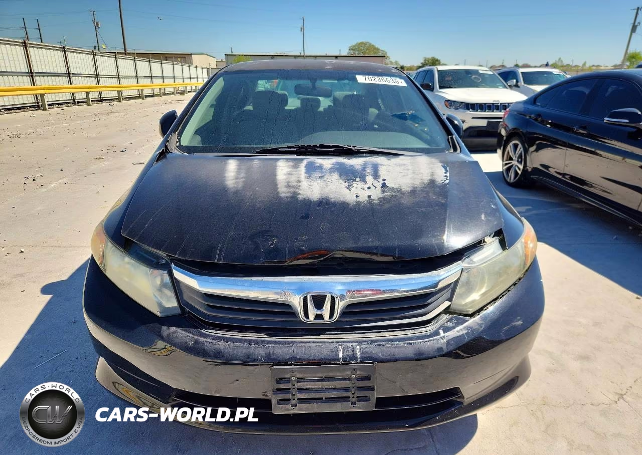 2012 Honda Civic Lx VIN:2HGFB2F50CH597350 - 5