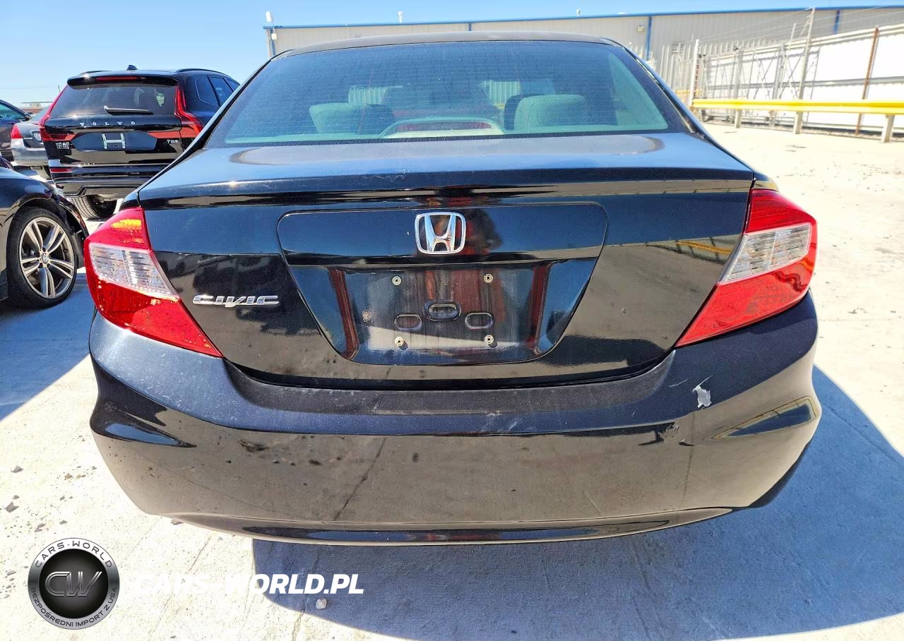 2012 Honda Civic Lx VIN:2HGFB2F50CH597350 - 6