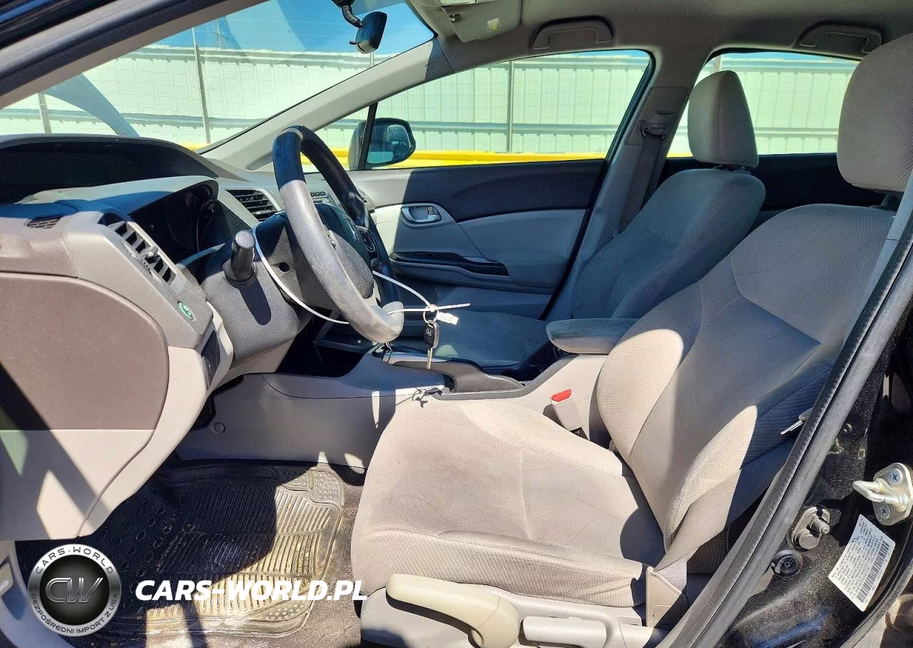 2012 Honda Civic Lx VIN:2HGFB2F50CH597350 - 7