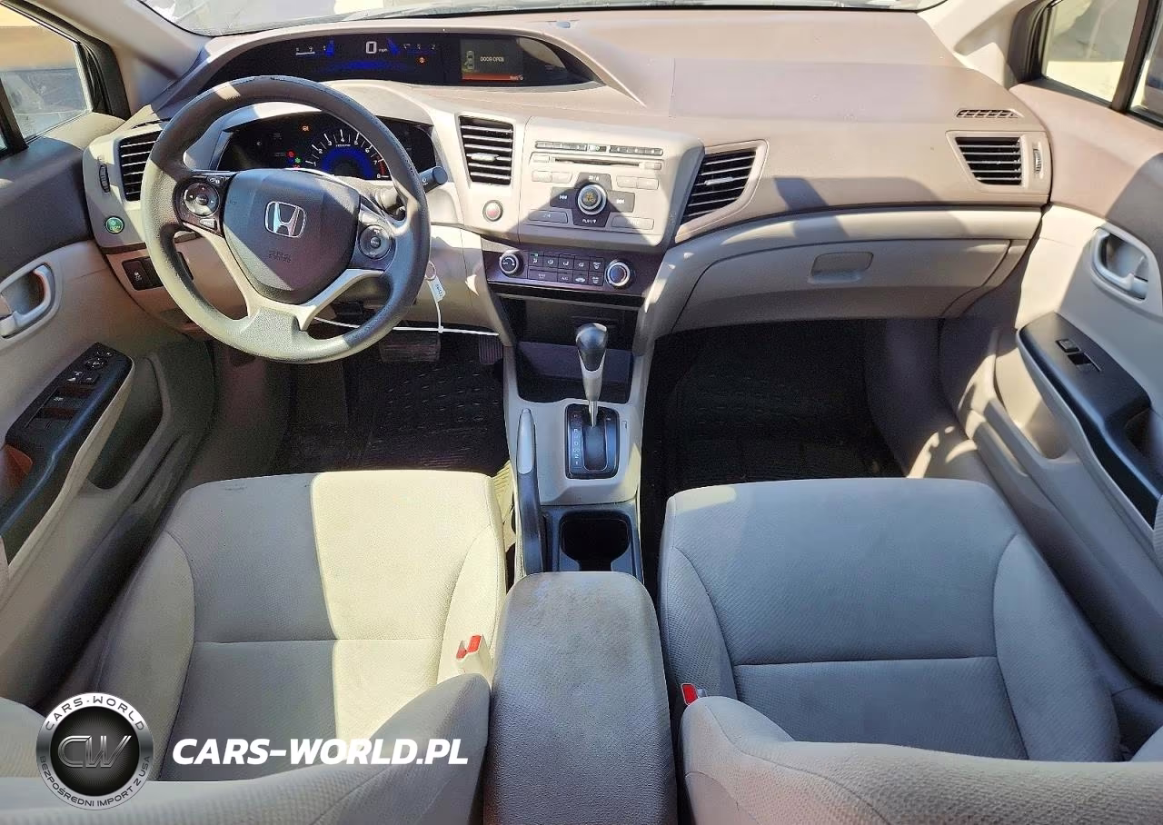 2012 Honda Civic Lx VIN:2HGFB2F50CH597350 - 8
