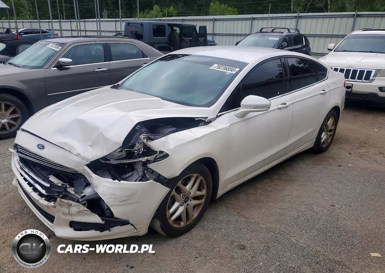 2016 Ford Fusion Se VIN:3FA6P0H75GR303802 - 1