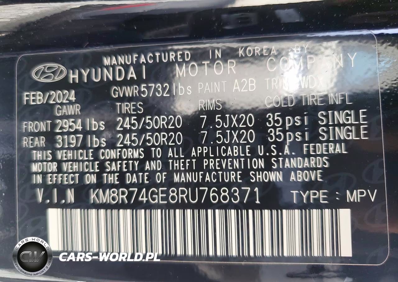 2024 Hyundai Palisade Calligraphy VIN:KM8R74GE8RU768371 - 14