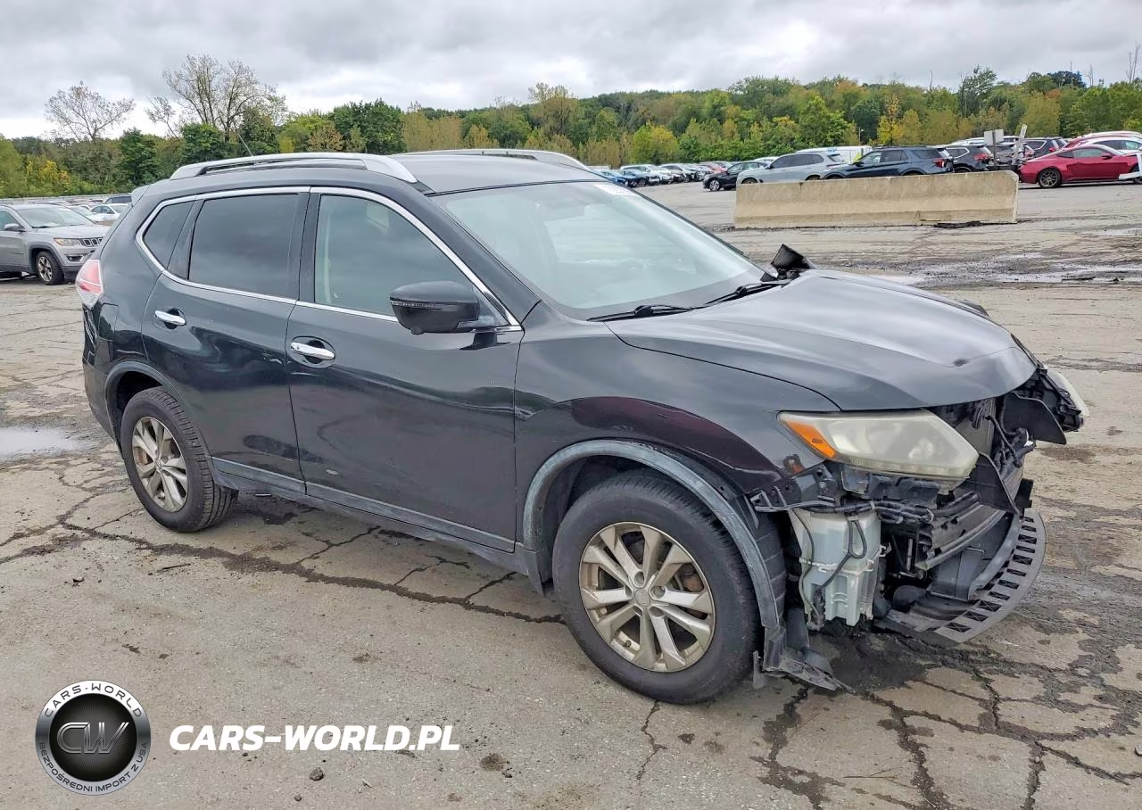 2016 Nissan Rogue Sv VIN:JN8AT2MV0GW147055 - 4