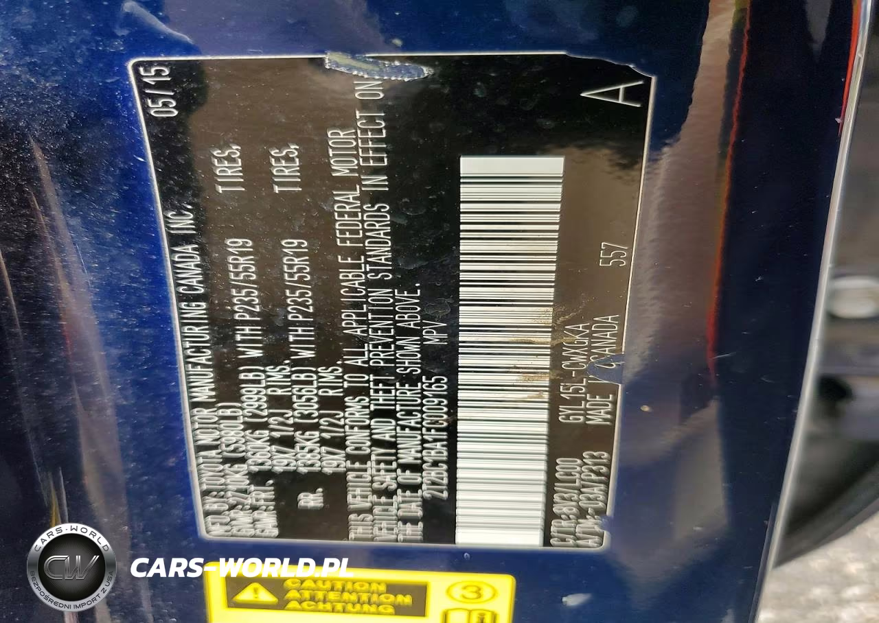 2015 Lexus Rx 450H VIN:2T2BC1BA1FC009165 - 12