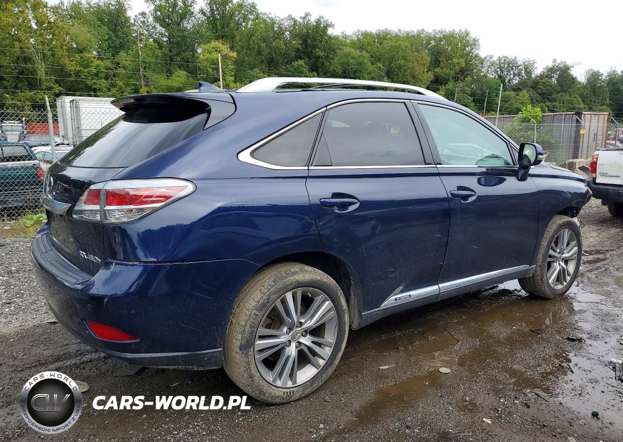 2015 Lexus Rx 450H VIN:2T2BC1BA1FC009165 - 3