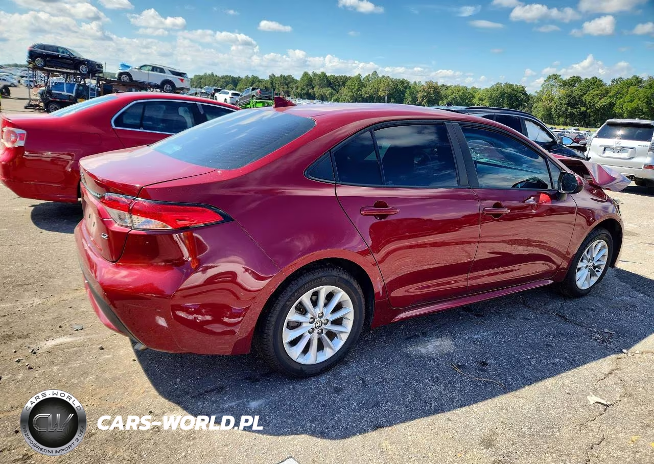 2022 Toyota Corolla Le VIN:5YFVPMAE0NP380747 - 3
