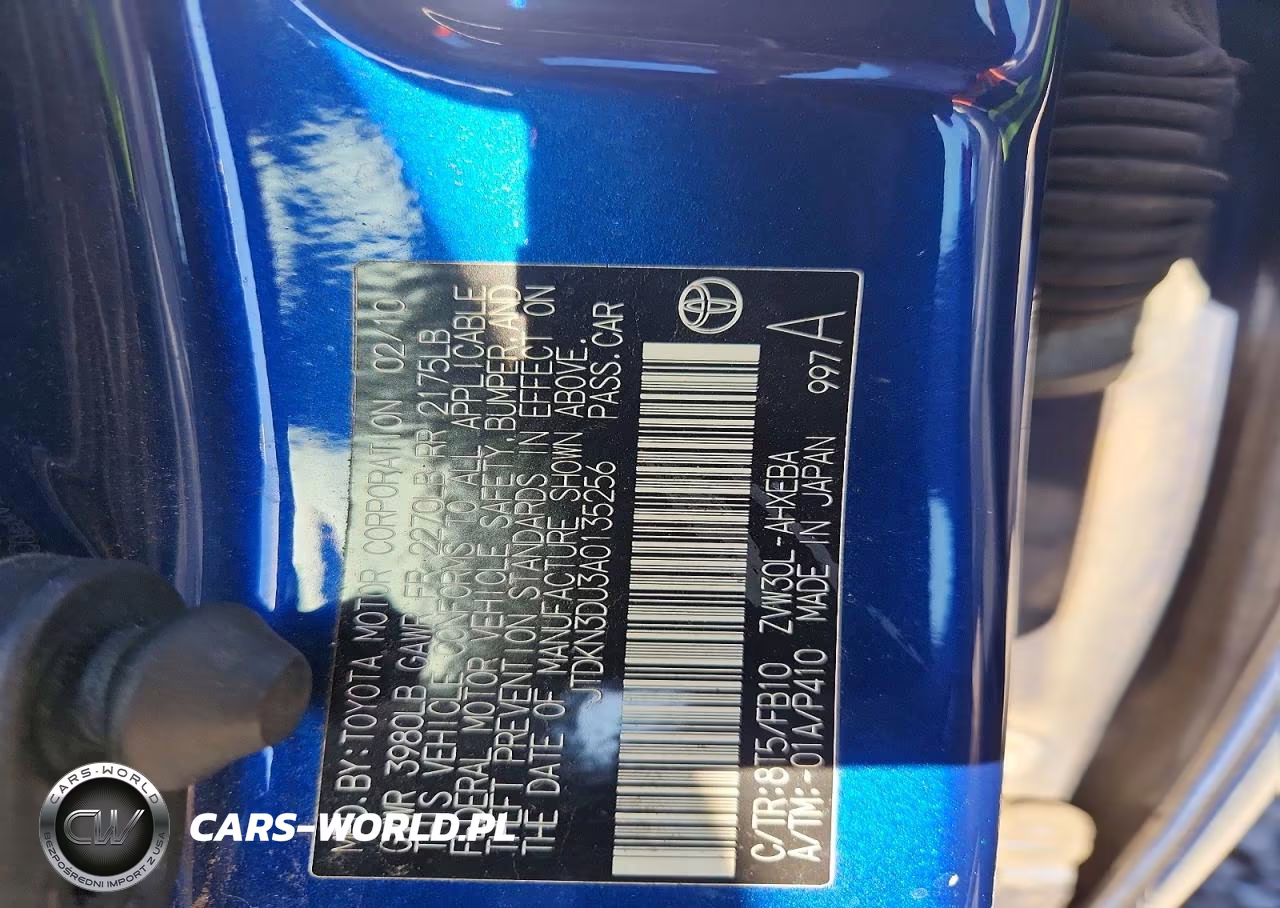 2010 Toyota Prius Ii VIN:JTDKN3DU3A0135256 - 12
