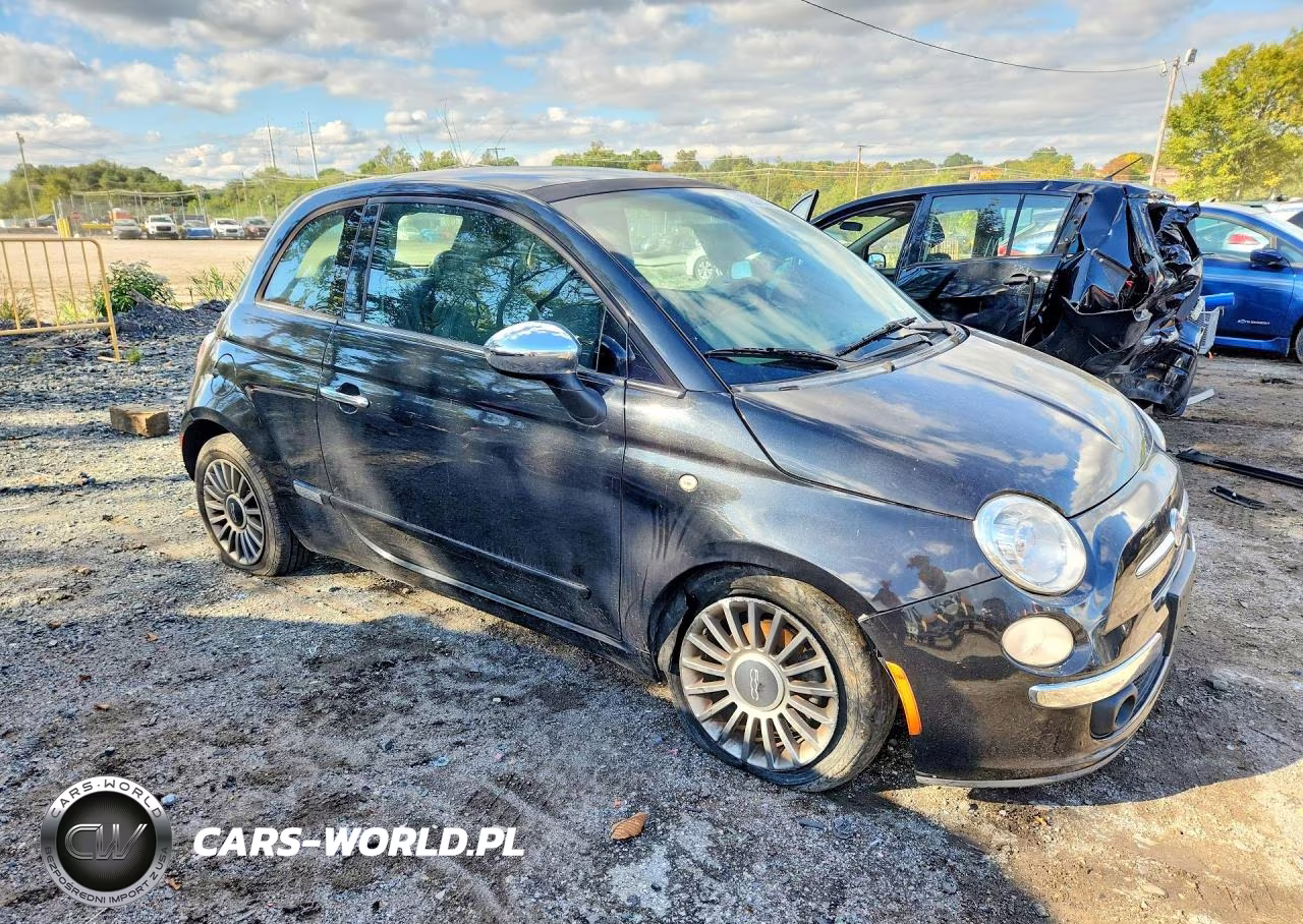 2012 Fiat 500 Lounge VIN:3C3CFFCR2CT280573 - 4