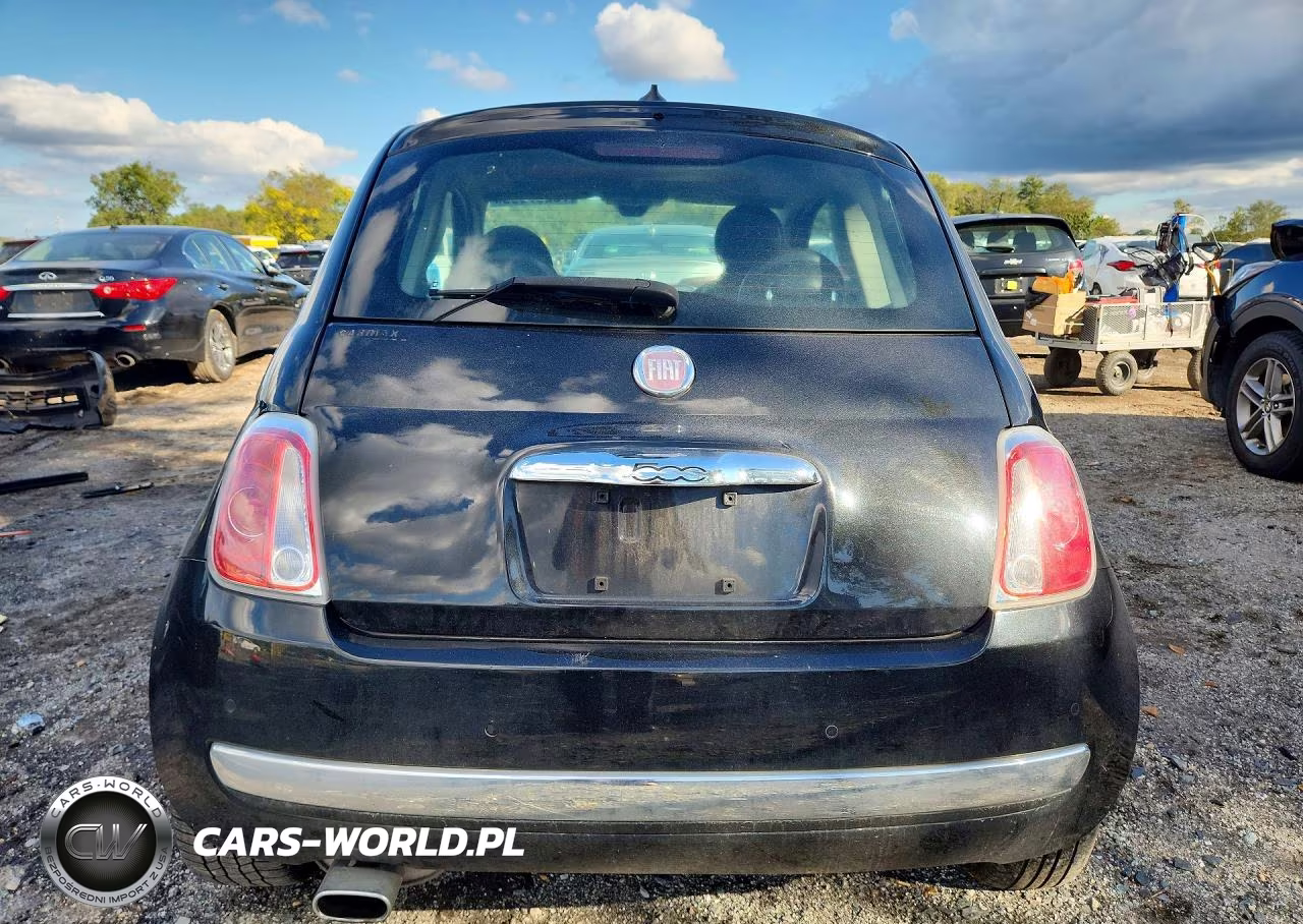 2012 Fiat 500 Lounge VIN:3C3CFFCR2CT280573 - 6