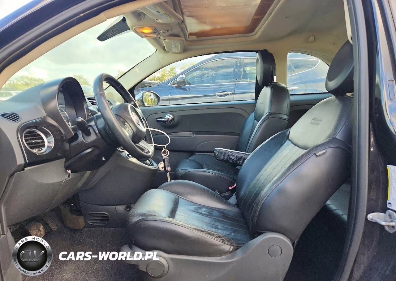 2012 Fiat 500 Lounge VIN:3C3CFFCR2CT280573 - 7