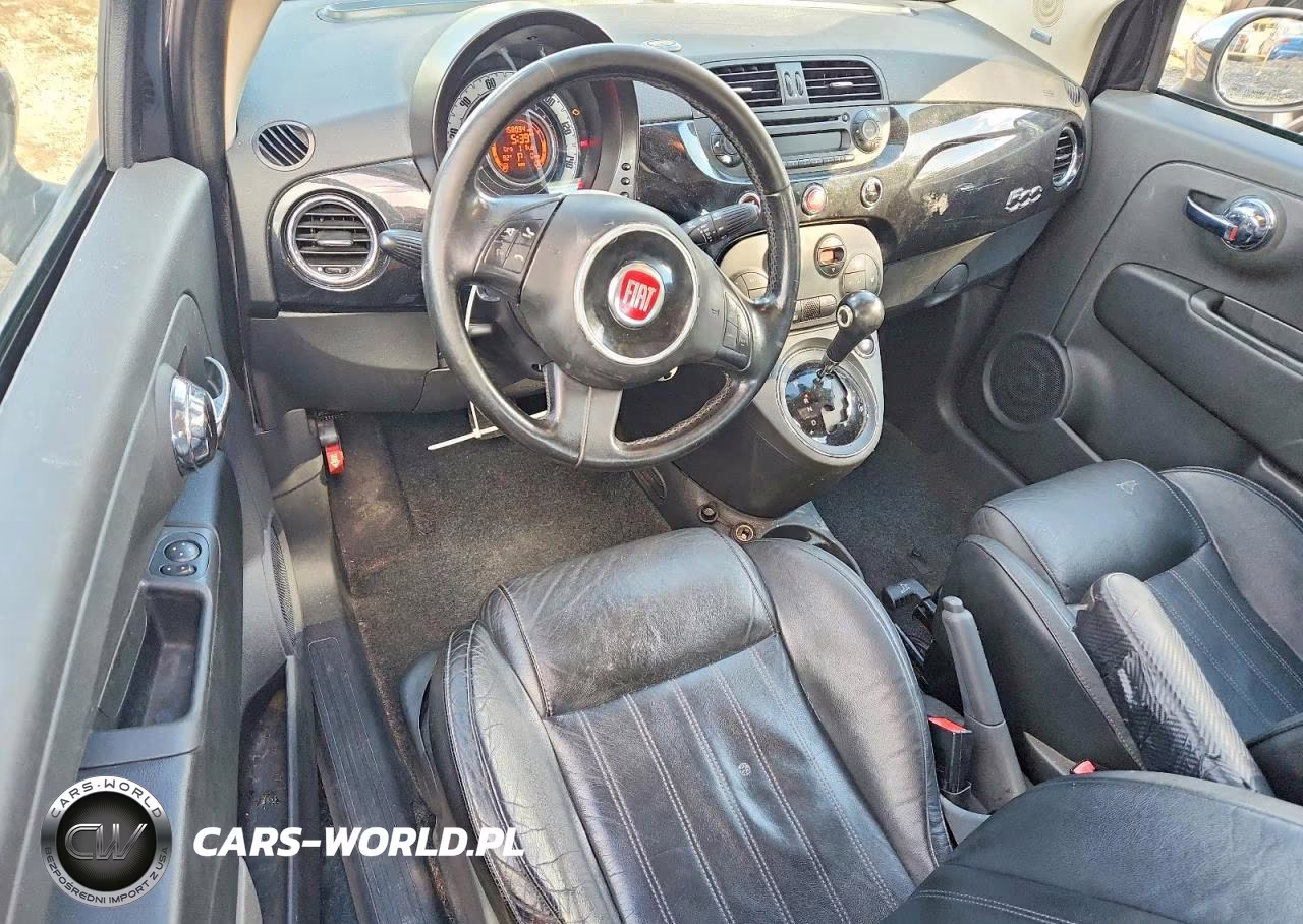 2012 Fiat 500 Lounge VIN:3C3CFFCR2CT280573 - 8