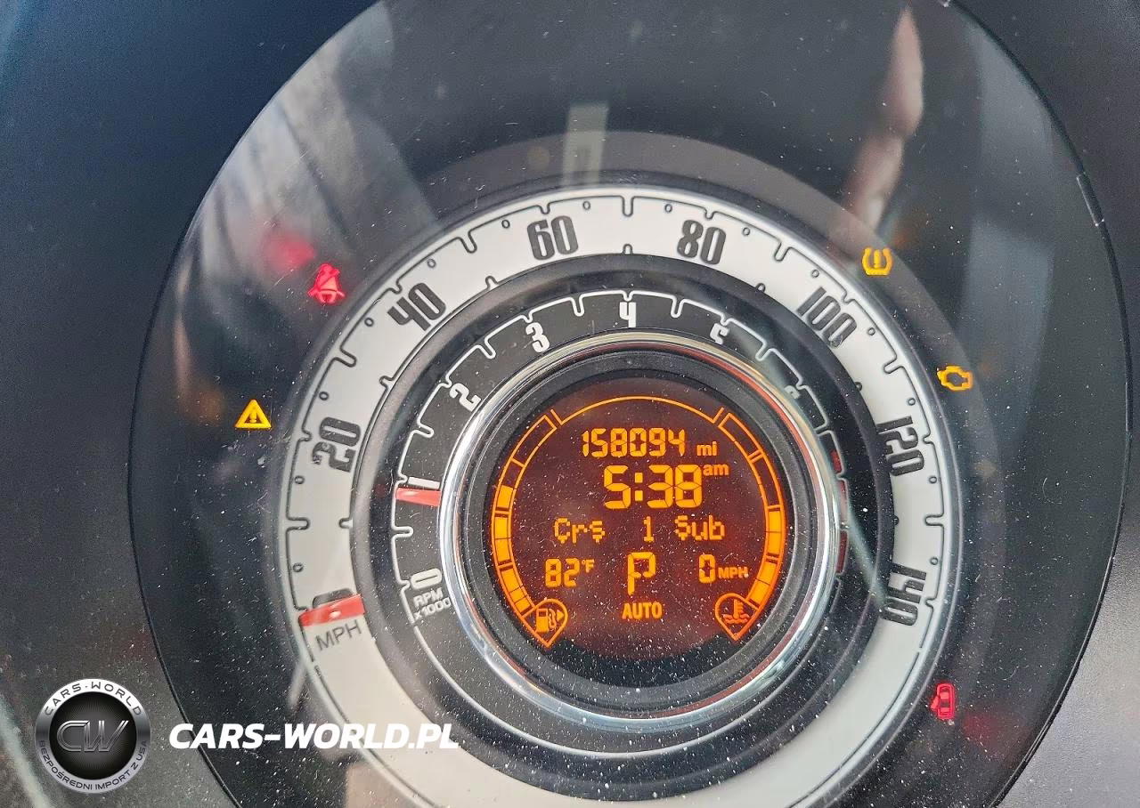 2012 Fiat 500 Lounge VIN:3C3CFFCR2CT280573 - 9