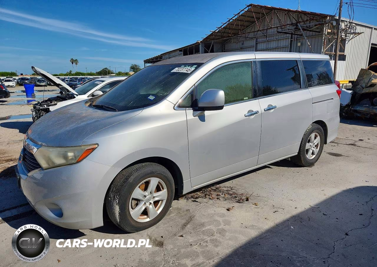 2013 Nissan Quest 3.5 S VIN:JN8AE2KP6D9071706 - 1