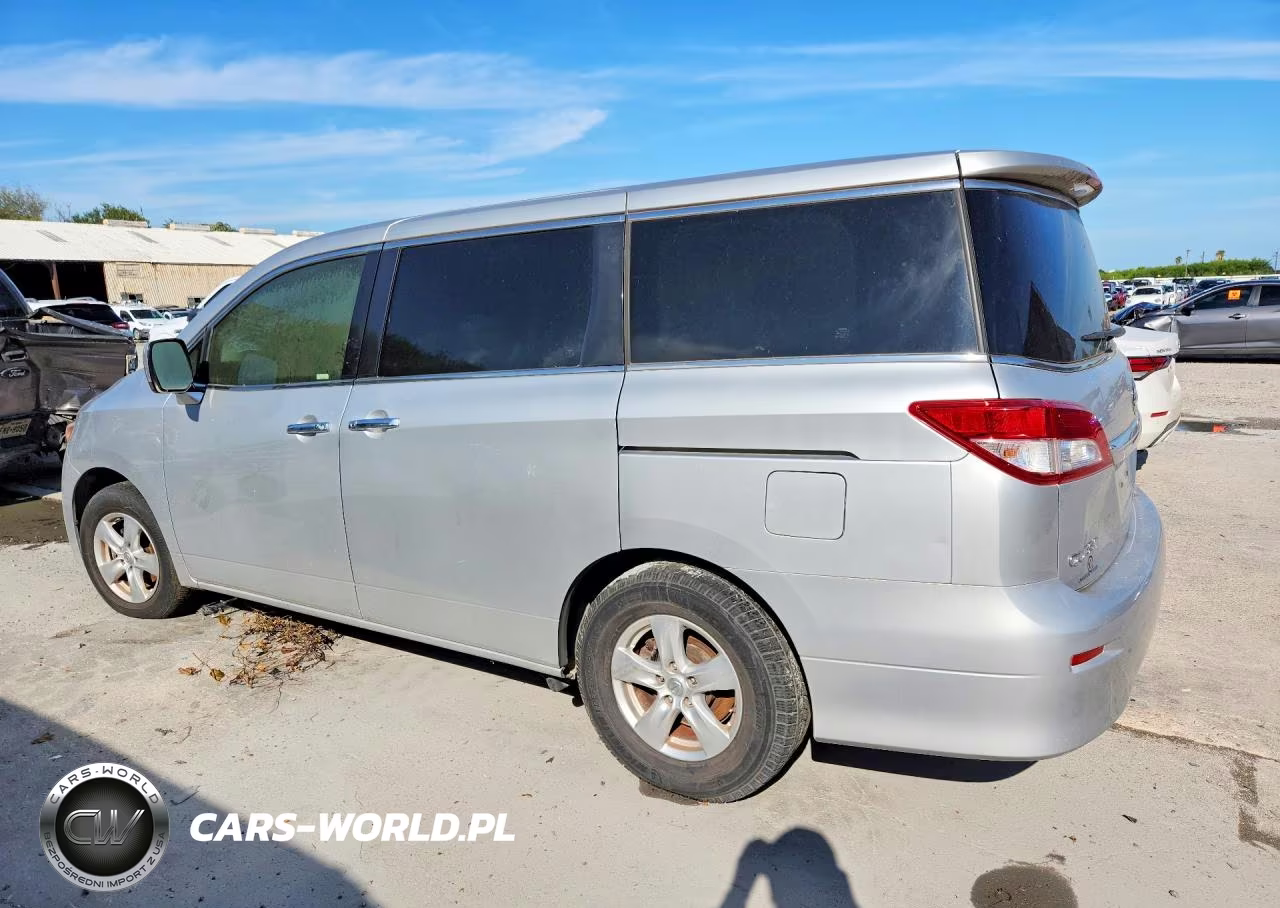 2013 Nissan Quest 3.5 S VIN:JN8AE2KP6D9071706 - 2