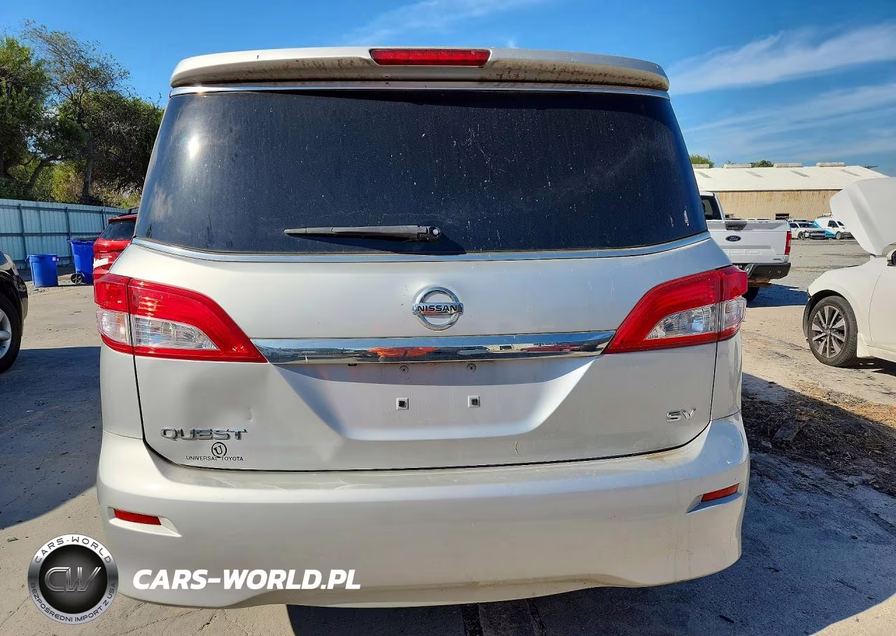 2013 Nissan Quest 3.5 S VIN:JN8AE2KP6D9071706 - 6