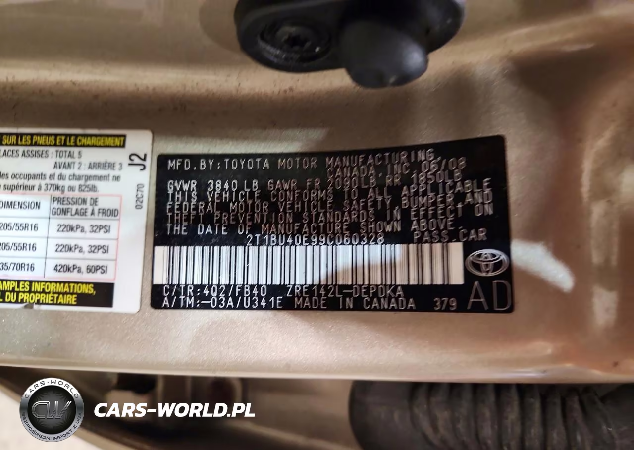 2009 Toyota Corolla Le VIN:2T1BU40E99C060328 - 12