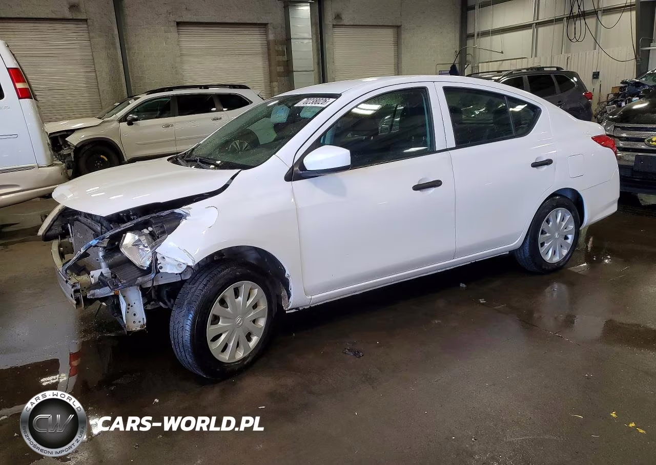 2019 Nissan Versa S VIN:3N1CN7AP5KL827617 - 1