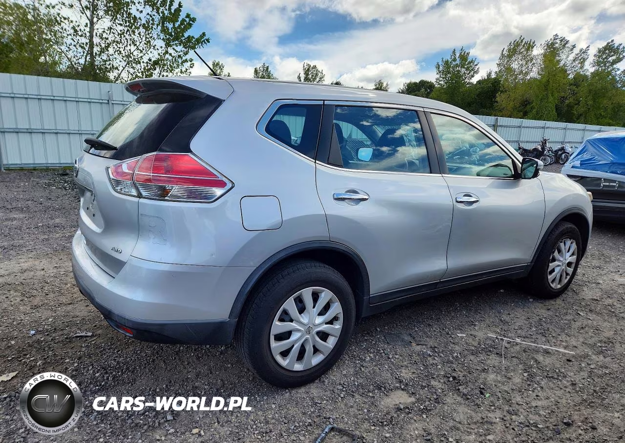 2015 Nissan Rogue S VIN:KNMAT2MV4FP510378 - 3