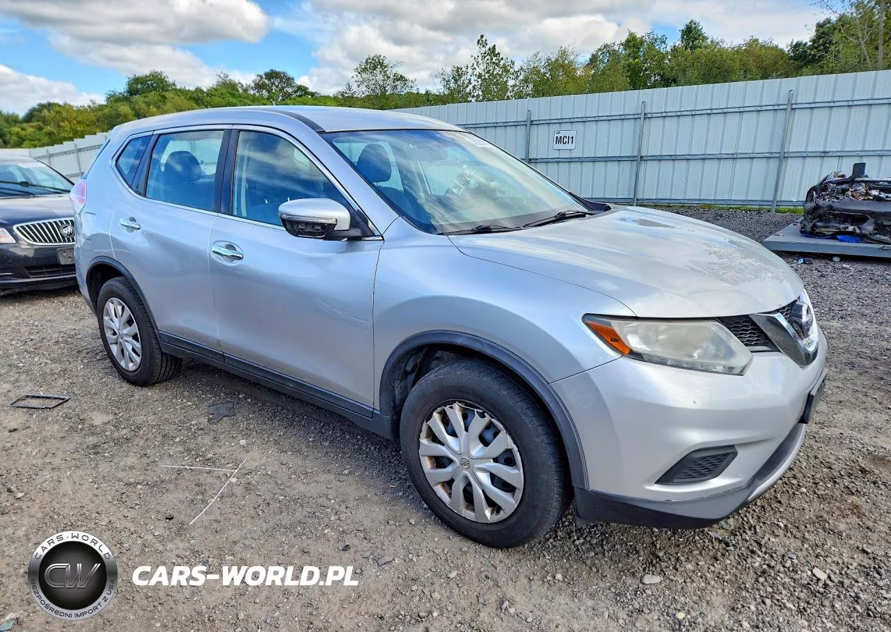 2015 Nissan Rogue S VIN:KNMAT2MV4FP510378 - 4