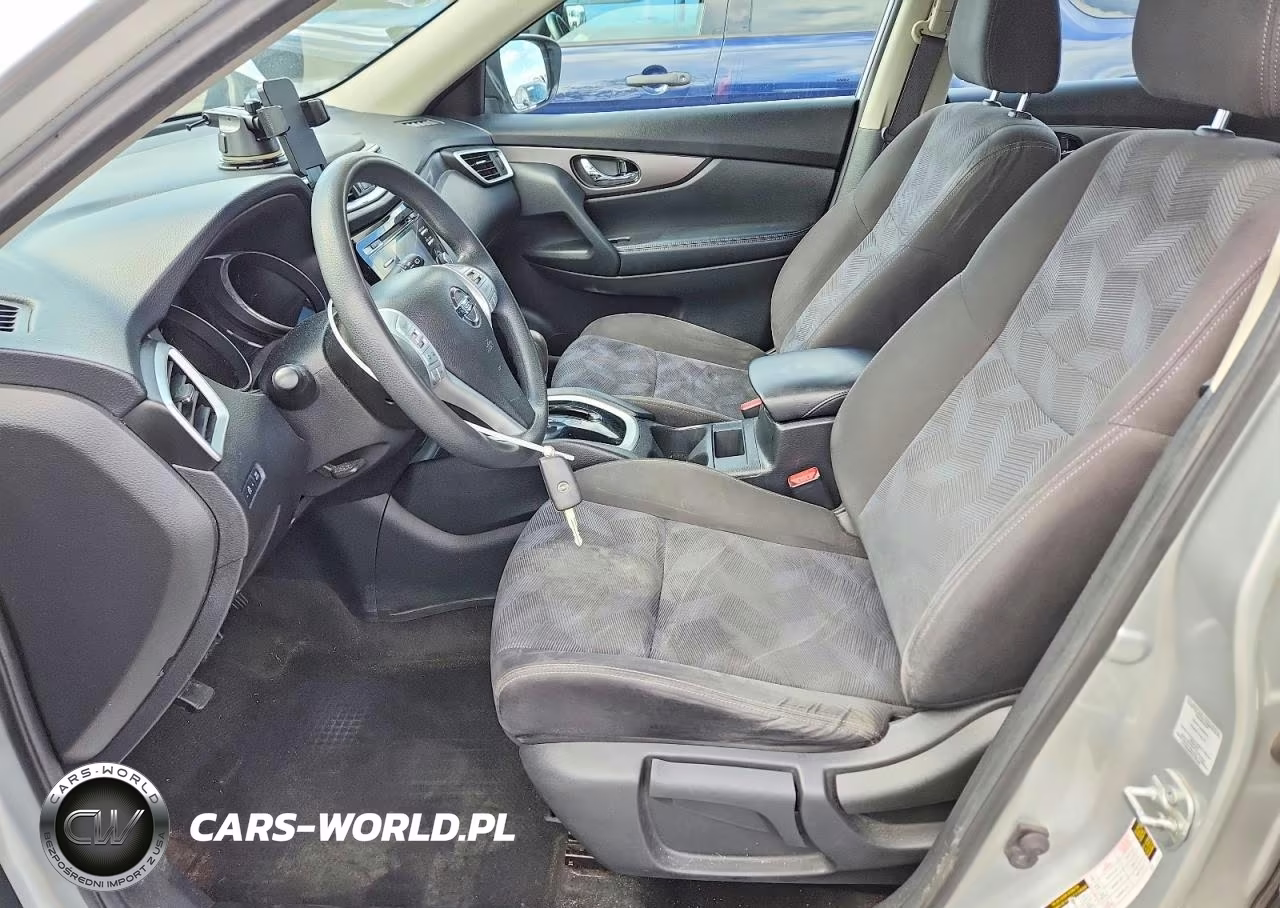 2015 Nissan Rogue S VIN:KNMAT2MV4FP510378 - 7