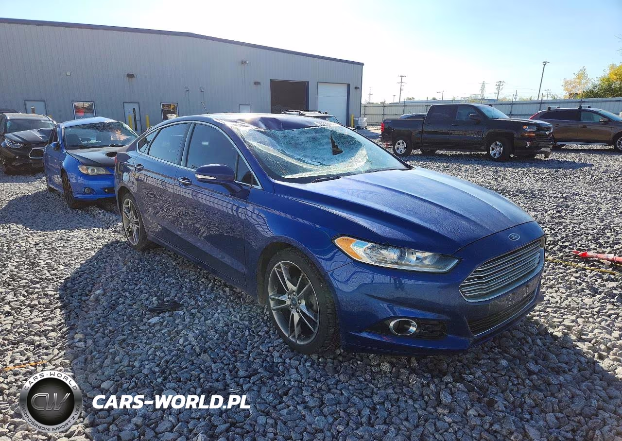 2013 Ford Fusion Titanium VIN:3FA6P0D99DR183442 - 4