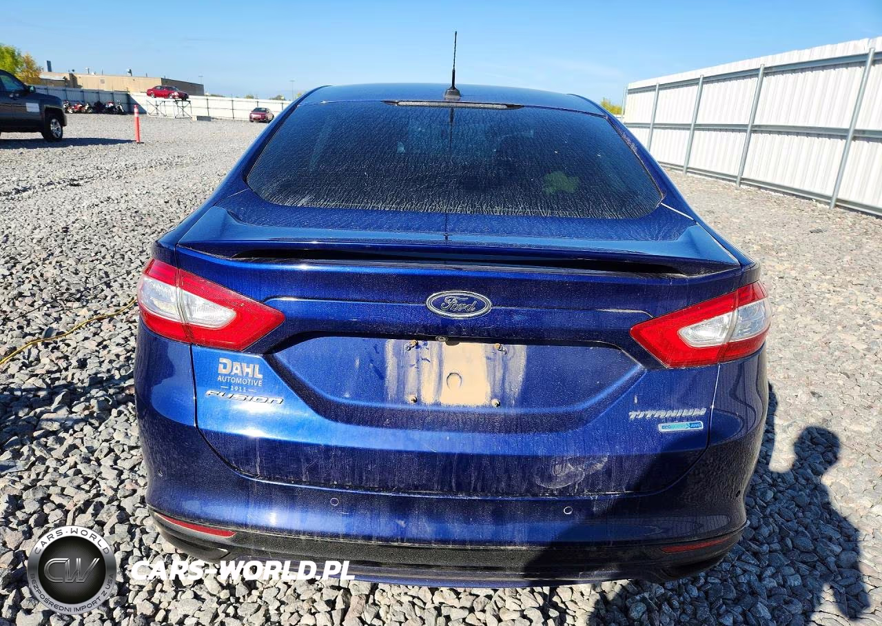 2013 Ford Fusion Titanium VIN:3FA6P0D99DR183442 - 6