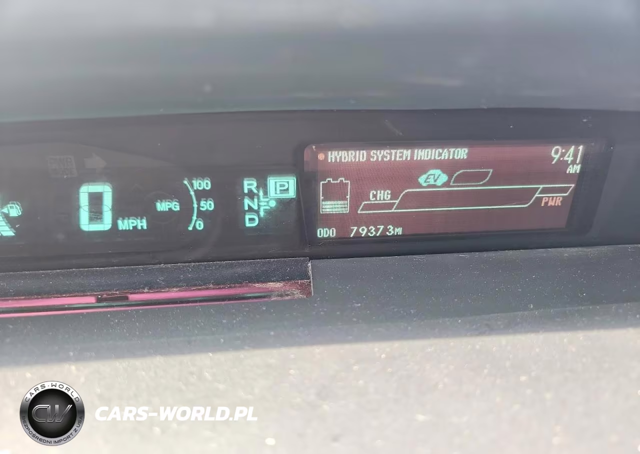 2013 Toyota Prius Two VIN:JTDKN3DU8D1716296 - 9