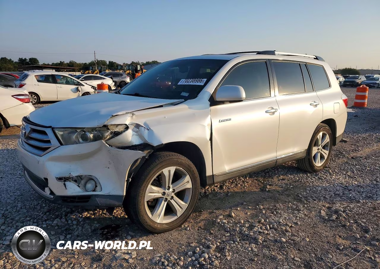 2013 Toyota Highlander Limited VIN:5TDYK3EH3DS102182 - 1