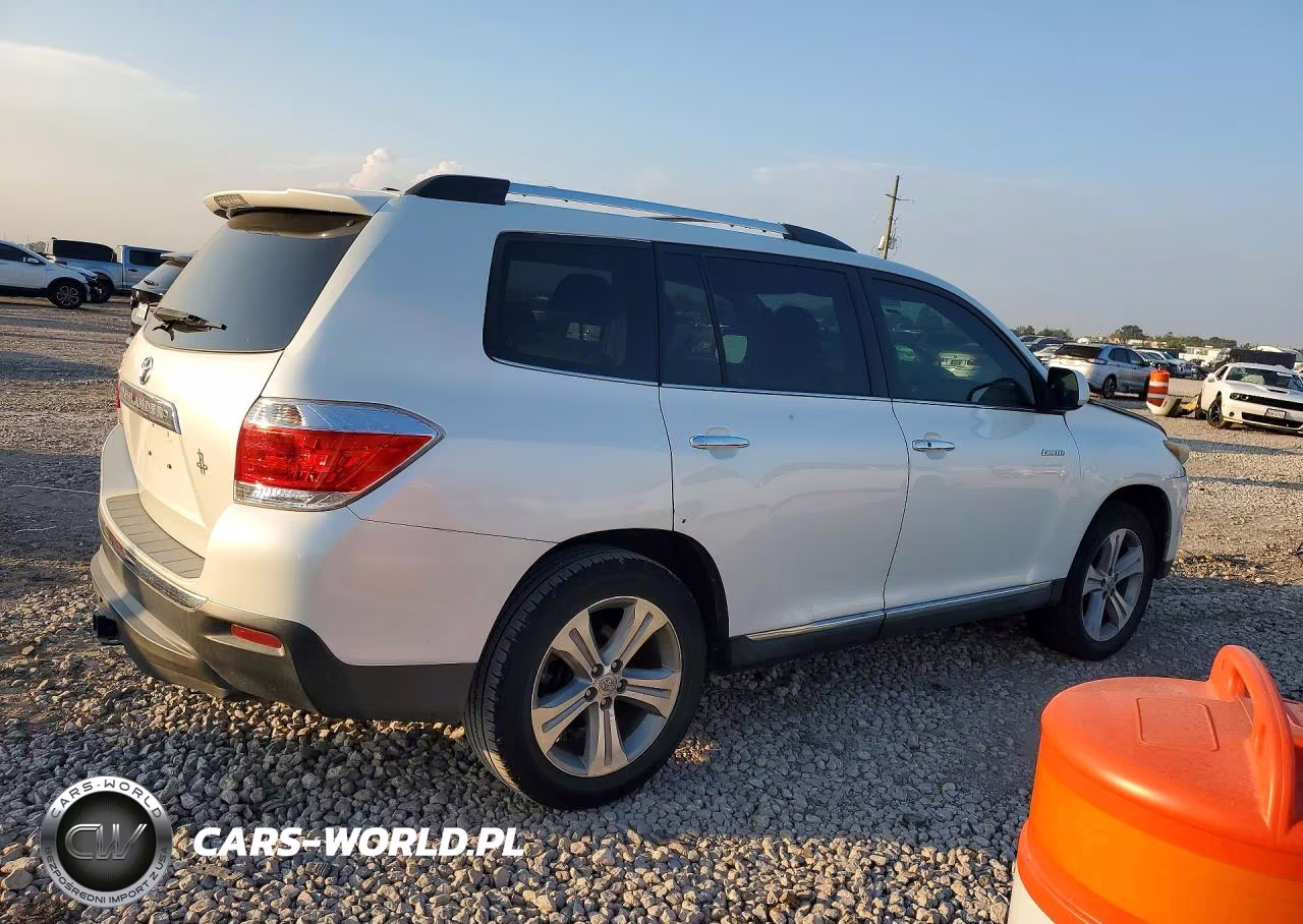 2013 Toyota Highlander Limited VIN:5TDYK3EH3DS102182 - 3