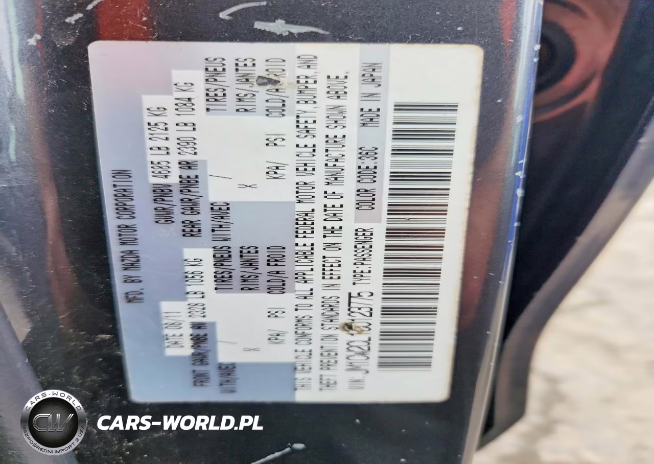 2012 Mazda 5 VIN:JM1CW2CL1C0123775 - 14