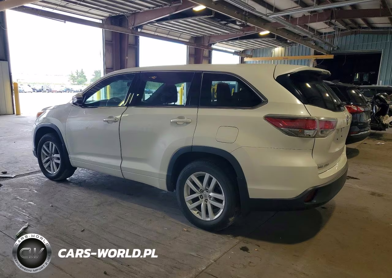 2014 Toyota Highlander Le VIN:5TDBKRFH4ES039070 - 2