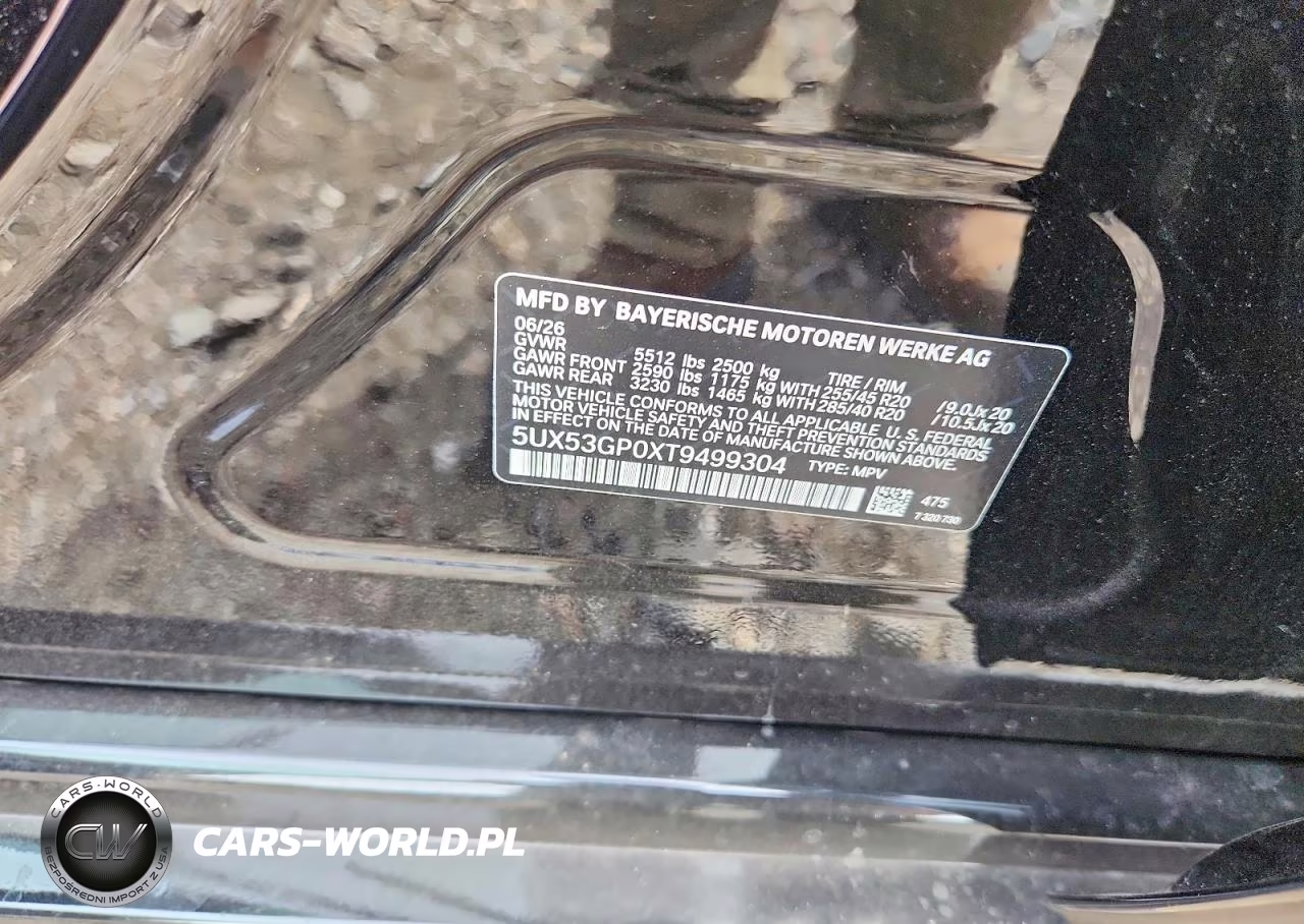 2026 BMW X3 30 xDrive VIN:5UX53GP0XT9499304 - 13