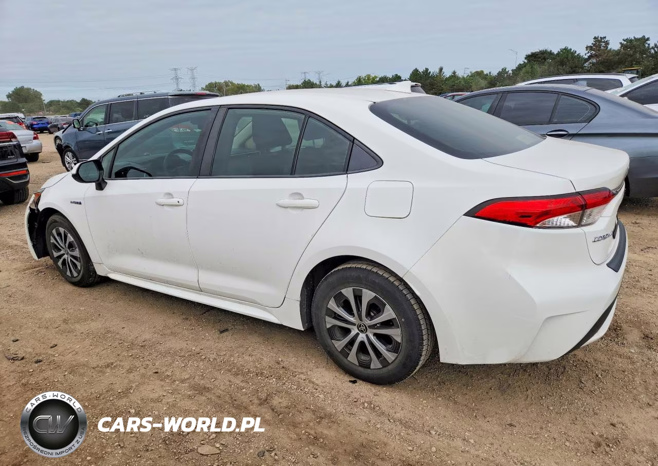 2021 Toyota Corolla Le VIN:JTDEAMDE2MJ000856 - 2