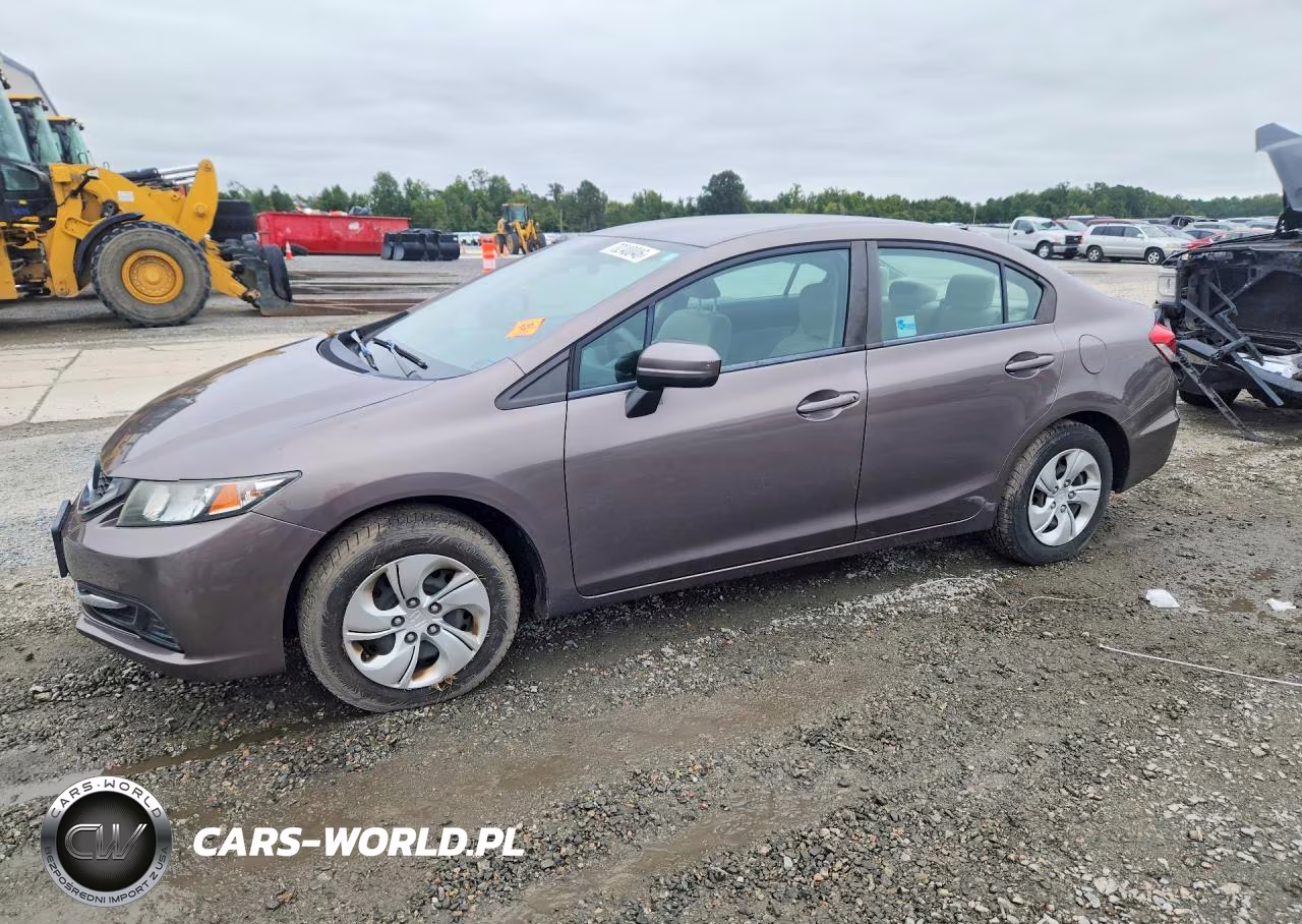 2014 Honda Civic Lx VIN:19XFB2F5XEE206511 - 1