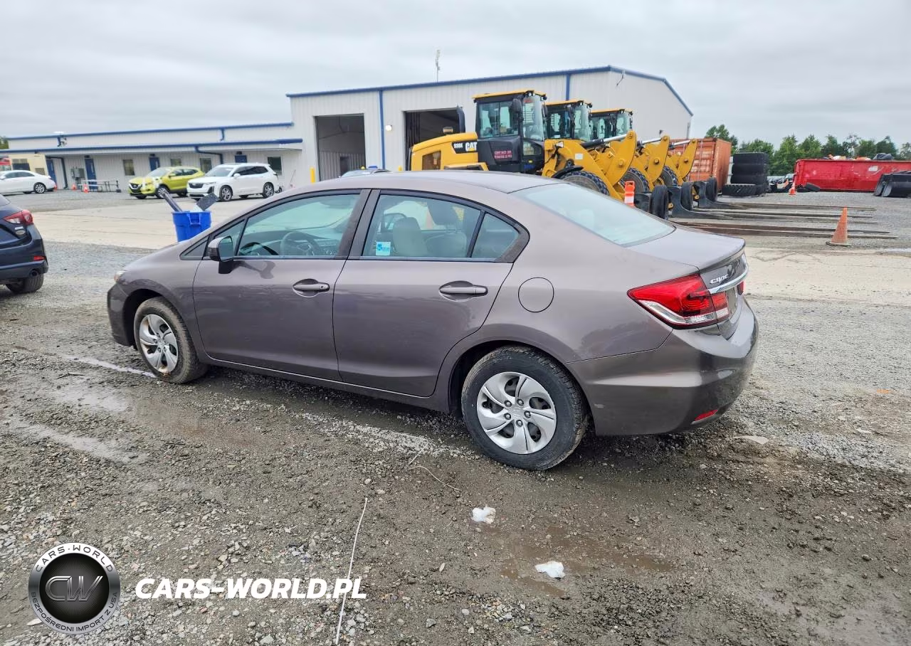2014 Honda Civic Lx VIN:19XFB2F5XEE206511 - 2